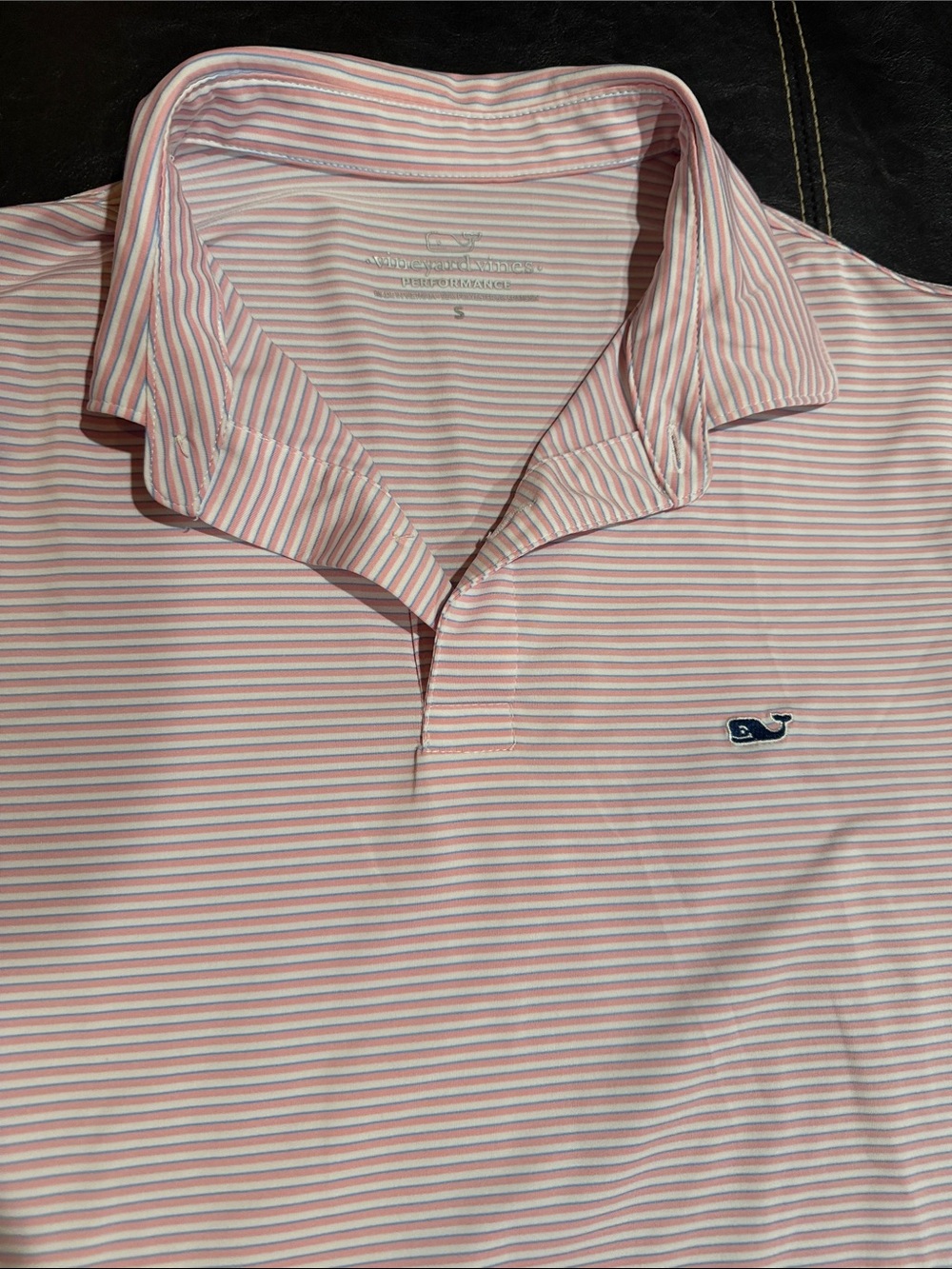 Vineyard Vines Performance bundle Pastel Polo Trio in Mint, Pink & Coral - Picture 3 of 5